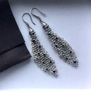 Authentic John Hardy Sterling silver earrings